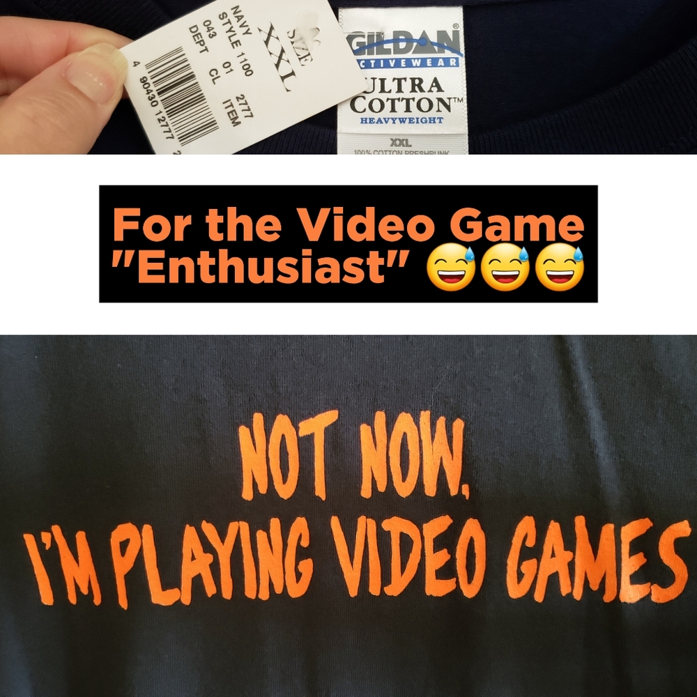 *SALE* NWT Tee for the Ultimate Video Game Player